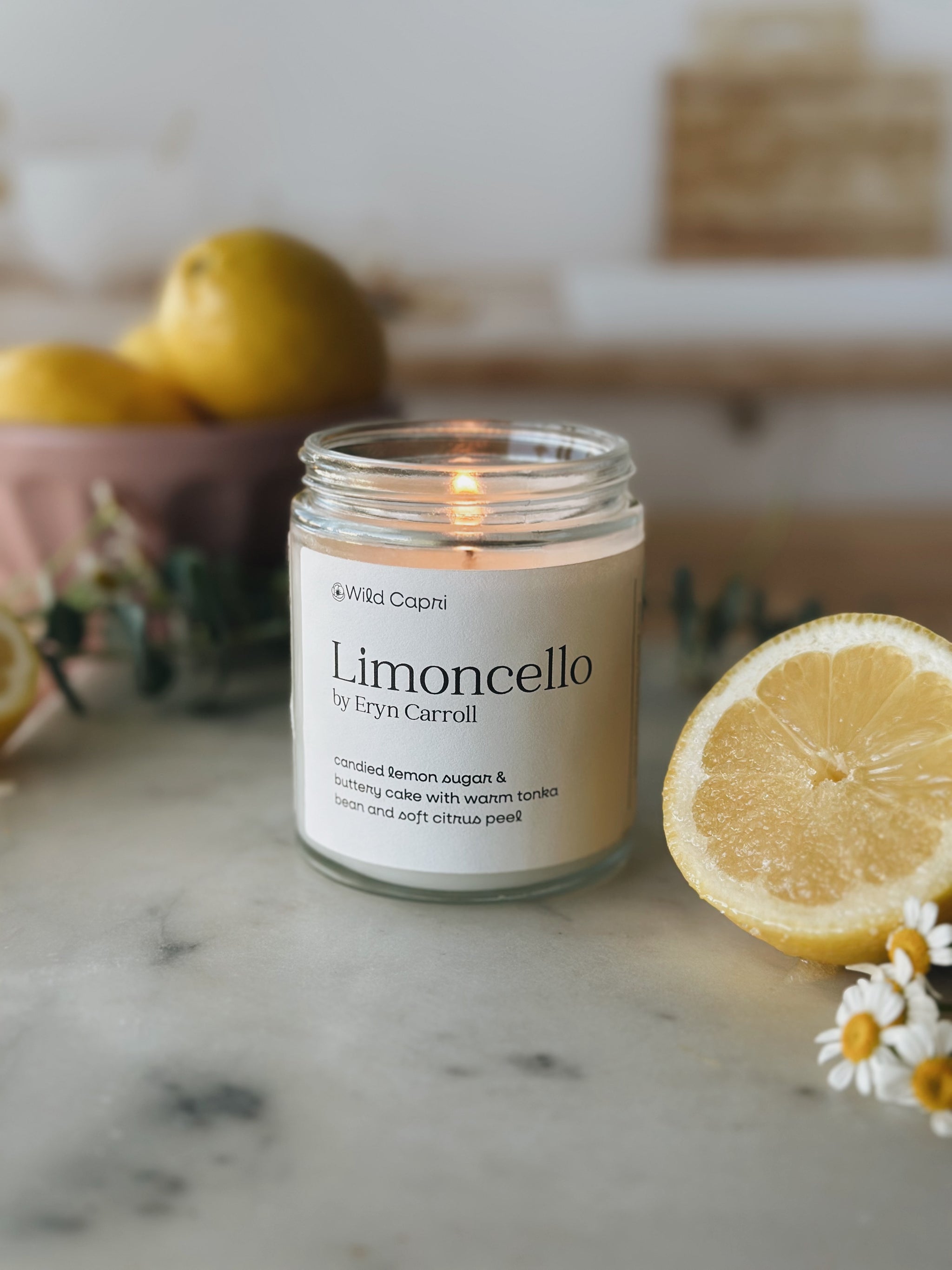 Limoncello Candle by Eryn Carroll – Wild Capri