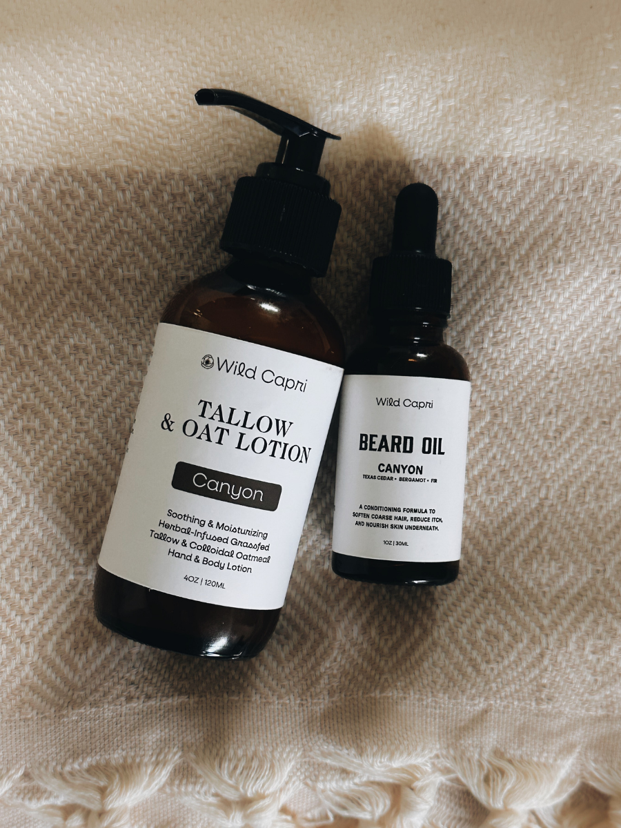 Canyon Tallow & Oat Lotion – Wild Capri