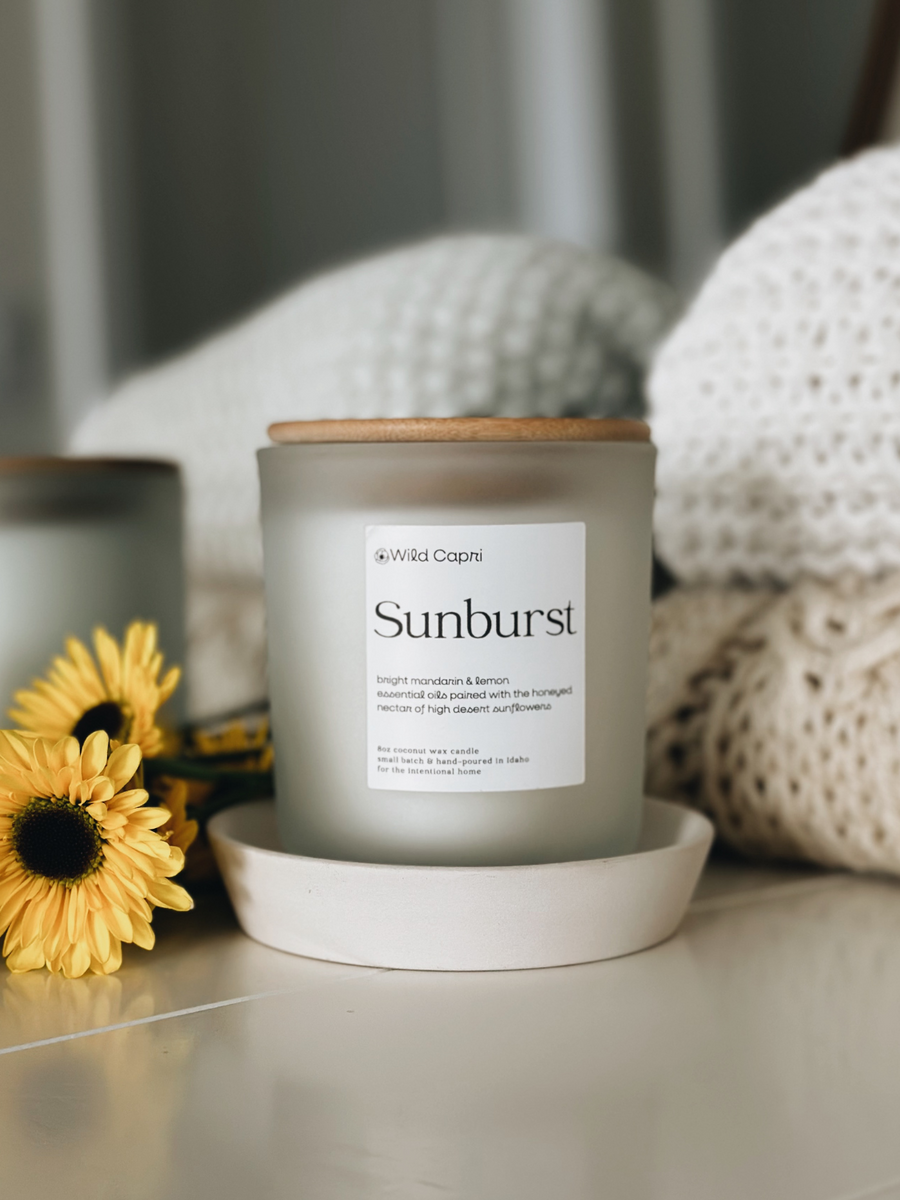 Sunburst Candle