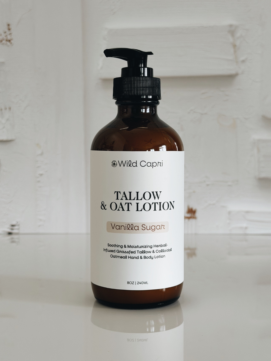 Vanilla Sugar Tallow & Oat Lotion – Wild Capri